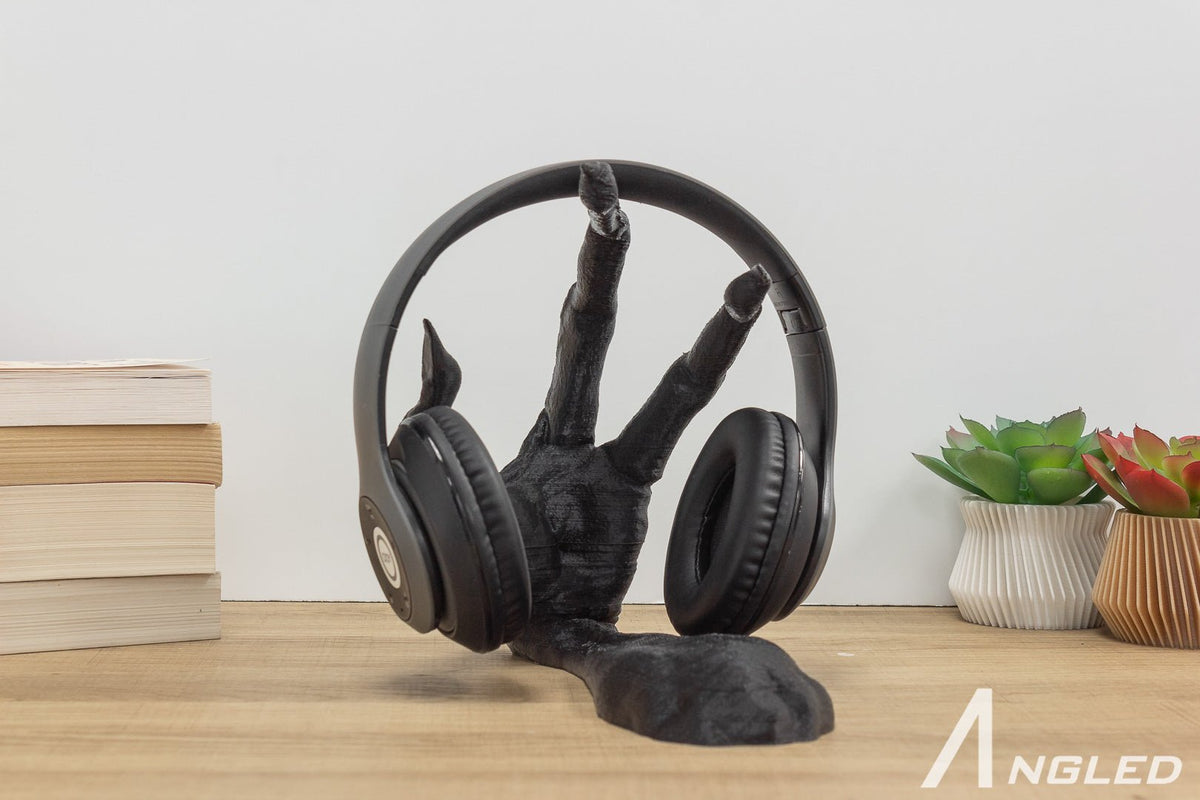 Alien Hand Headphone Holder Wall Mount A Cosmic Addition to